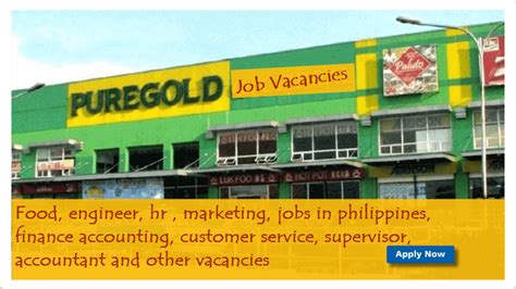 PureGold job openings and vacancies .
